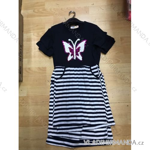 Girl Short Sleeve Dress (122-152) TURKEY FASHION TV519033