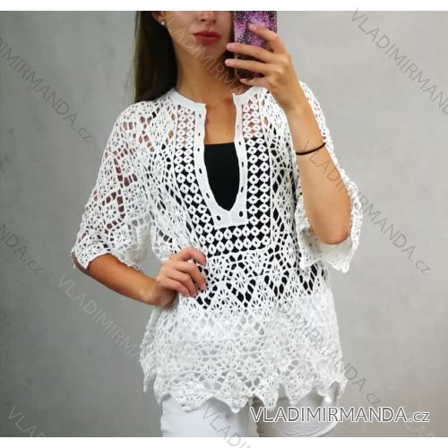 Summer Tunic 3/4 Sleeve Ladies (uni m / l) TURKEY FASHION TM919084
