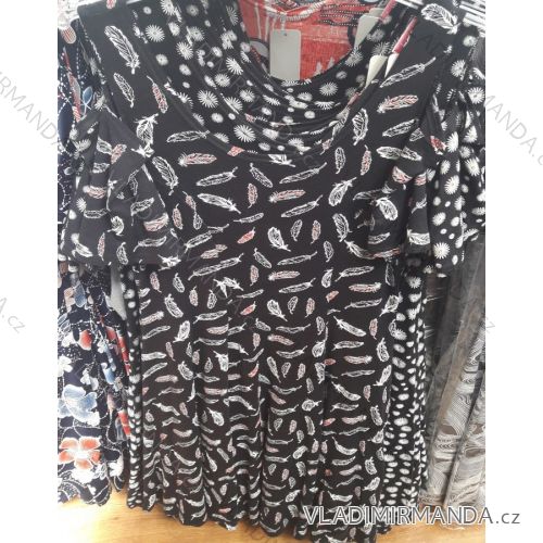 Women's summer oversized dresses (40-48) POLISH MODA PM219001