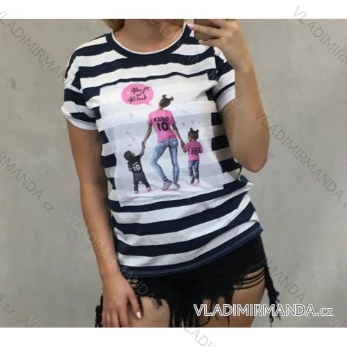 T-shirt short sleeve mom (uni s / m) ITALIAN MODE IM719265
