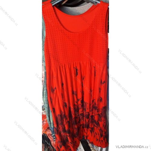 Women's Sleeveless Summer Oversized Dress (s-2xl) ITALIAN MODE IM619149