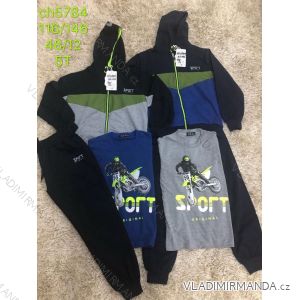 Tracksuit with T-Shirt for Boys (116-146) SAD SAD19CH5784
