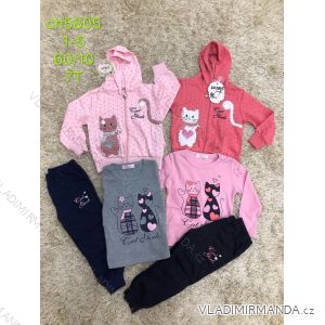 Tracksuit with T-shirt for girls (1-5 years) SAD SAD19CH5805
