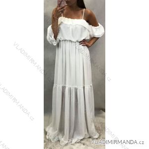 Women's long summer dresses (uni sm) ITALIAN MODE IM919617
