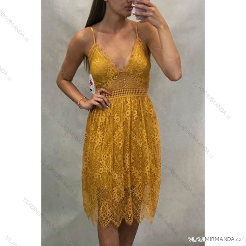 Summer dresses on lace women's laces (uni s / m) ITALIAN MODE IM1419023
