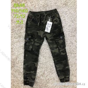 Canvas youth pants boys' camouflage (110-140) SAD SAD19BK48
