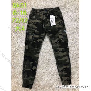 Canvas youth pants boys camouflage (6-16 years) SAD SAD19BK51
