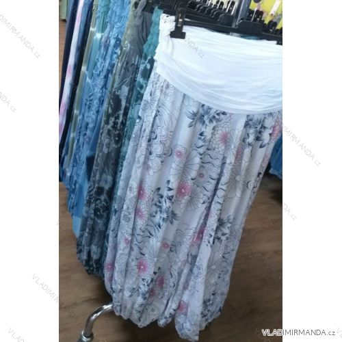 Women's long skirt flowered (uni sm) ITALIAN MODE IM1219040