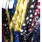 Summer short sleeve dress women's polka dot (uni s / m) ITALIAN MODE IM919696
