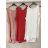 Wide shoulder dress short summer women (uni ml) ITALIAN FASHION IM719620
