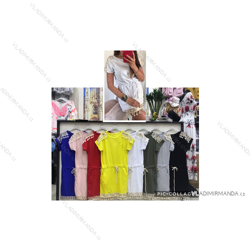 Short summer dress women (uni sl) ITALIAN MODA IM1519407Y12