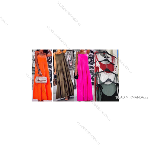 Long summer dress women (uni sl) ITALIAN MODA IM1519Y14006
