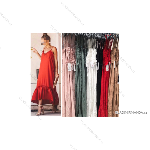Long summer dress women (uni sl) ITALIAN MODA IM1519Y2569