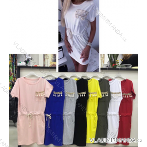 Short summer dress women (uni sl) ITALIAN MODA IM1519907Y43

