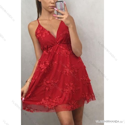 Elegant short women's dress on hangers (uni s / m) ITALIAN MODA IM9195900