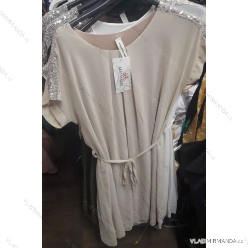 Short Sleeve Dress Ladies (uni S / L) ITALIAN FASHION IM919770
