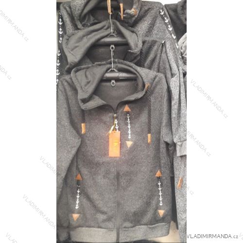 Men's Oversized Zip Hoody (L-3XL) HKD HKD19HKD-164