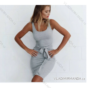 Women's wide hangers dress with ribbon (s-xl) AFASHION AF19161
