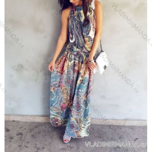 Summer long sleeveless dress women's (s-xl) AFASHION AF19184
