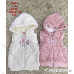 Vest fur baby girl (1-5 years) SAD19WW01
