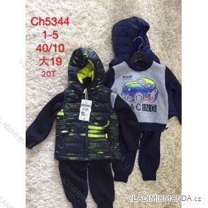 Tracksuit, sweatshirt and hoodie vest for boys (1-5 years) SAD SAD19CH5344
