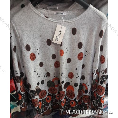 Women's long sleeve T-shirt warm (m-2xl) VUITTOME FASHION BLF19DL-3
