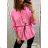Shirt 3/4 long sleeve neon with belt women (uni sm) ITALIAN MODE IM2191809