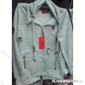 Hooded Zip Ladies (M-3XL) HKD HKD19HKD-164-1
