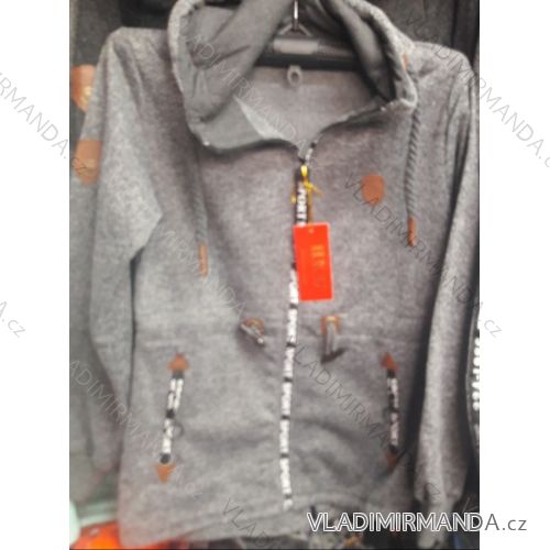 Hooded Zip Ladies (M-3XL) HKD HKD19HKD-168-1
