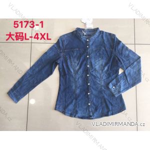 Women's denim shirt (l-4xl) GOURD LEX195173-1
