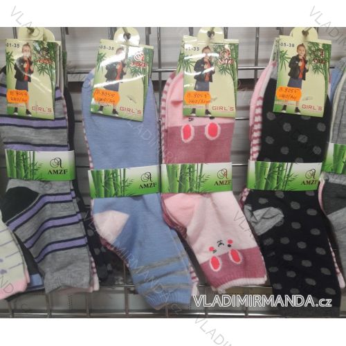 Bamboo socks for girls (31-38) AMZF B-8055