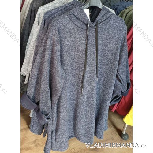 Sweatshirt long sleeve hooded women (uni xl-2xl) IM1219100