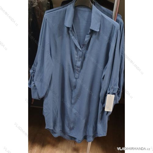 Tunic Shirt 3/4 Long Sleeve Ladies (uni xl / 2xl) ITALIAN FASHION IM1219105
