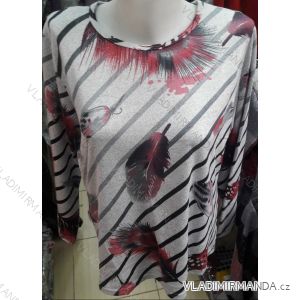 Women's T-shirt warm long sleeve oversized (l-3xl) ERBOSSI PM119236
