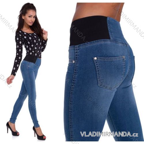 Jeans jeans with elastic waist women (25-31) GOURD MA119036