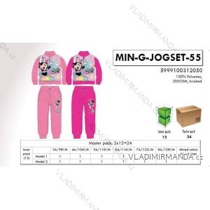 Sweatpants and sweatshirt minnie mouse for girls (98-128) SETINO MIN-G-JOGSET-55