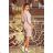 237-1 KELLY Elegant dress with a neckline - LILA
