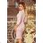 237-1 KELLY Elegant dress with a neckline - LILA
