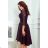210-10 NICOLLE - Lace Neckline - Black
