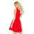 Dress circle - heart shaped neckline - Red 114-3
