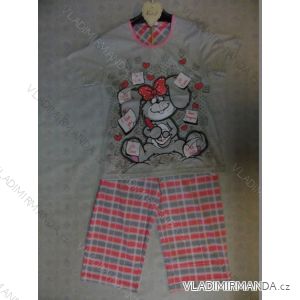 Pajamas short sleeve women's oversized (m-3xl) BENTER TF27249
