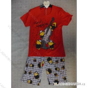 Pajamas short sleeve women's oversized (m-3xl) BENTER TF27246
