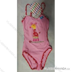 One-piece swimwear for girls and teen girls (4-10 years) ECHT T008
