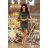 180-3 Dress with Lace - Bright Green
