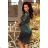180-3 Dress with Lace - Bright Green
