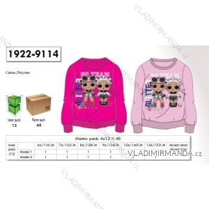Sweatshirt LOL children and adolescent girls (6-12 years) SETINO 1922-9114
