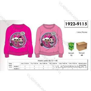 Sweatshirt LOL children and adolescent girls (6-12 years) SETINO 1922-9115