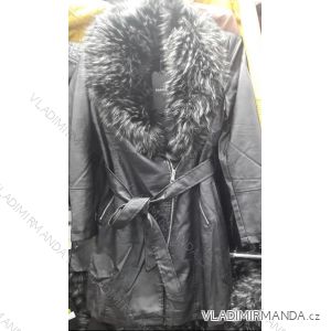 Jacket coat leatherette with fur women (s-2xl) DDSTYLE F806-1
