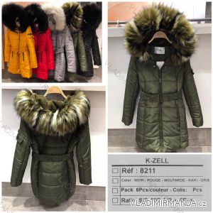 Winter jacket with hood and fur (K-ZELL ITALIAN MODA KZE188176