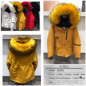 Winter jacket with hood and fur (K-ZELL ITALIAN MODA KZE188176